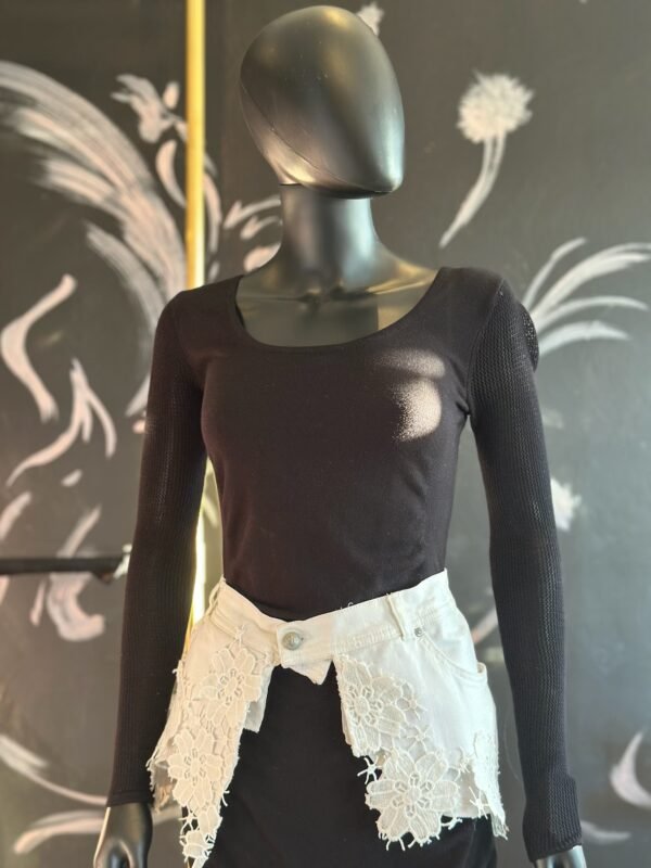 White Belt with Floral Design - Image 2