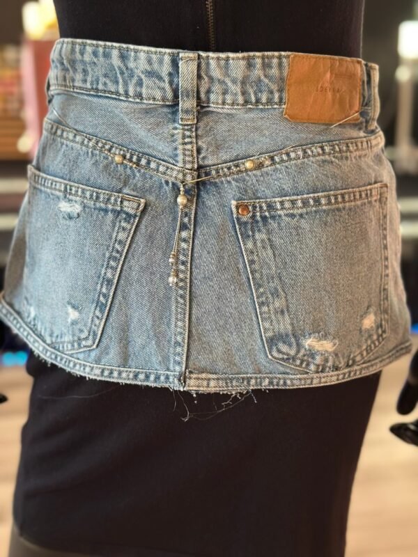 Light Jean Distress Belt - Image 4